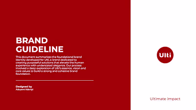 Ulti — Purposeful Brand Identity Design