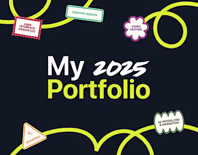 My 2025 Graphic Design Portfolio.