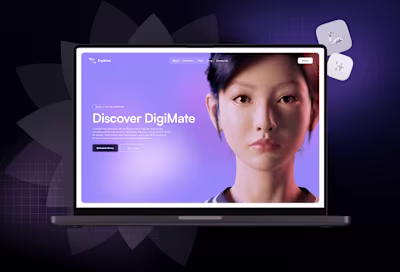 Digimate: B2B SaaS Platform for Digital Human AI Interactions