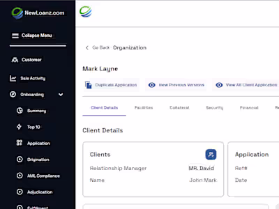 NewLoanz Internal System