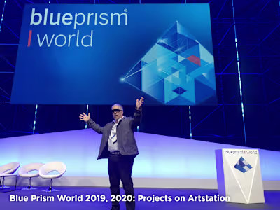 Blue Prism World Event Rebranding