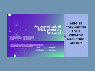 Website Content for NAT Studio