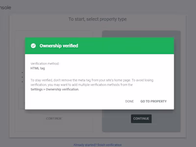 Google Ownership Verification (Google SEO)