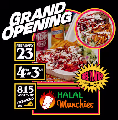 Opening Day Flyer for a Restaurant