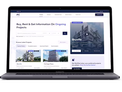 Estate Intel's Project Feature Redesign