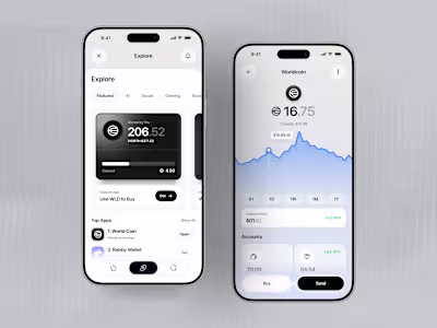 A next-generation WorldCoin Super App concept designed to br...