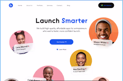 BetaBridge - Agency Landing Page