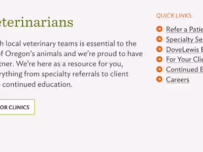 Animal Hospital | Expert Veterinary Services | DoveLewis