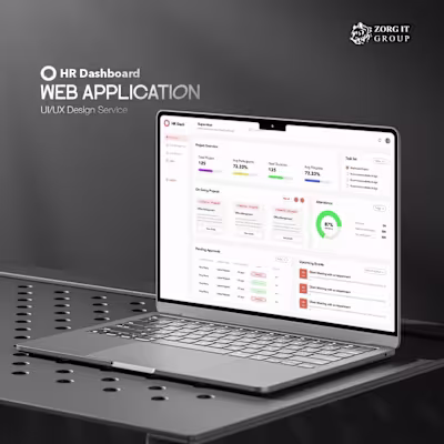 HR Dash - Dashboard Web Application
