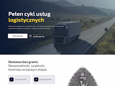 LogisticTrade.pl — Landing Page on Creatium