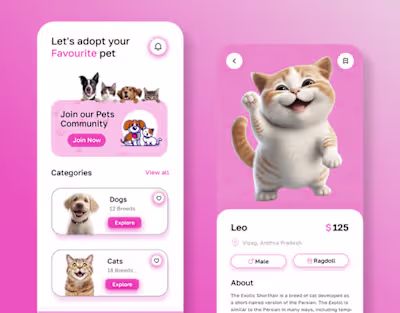 Pet Shop Mobile App