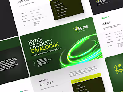 Product Catalogue Design for Bytes Ahead Limited