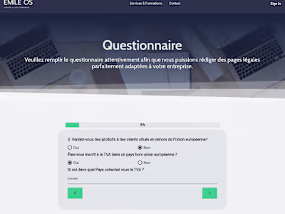 General sales Terms and Conditions generator