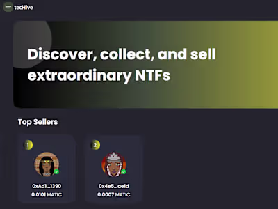 

NFT Artists Marketplace