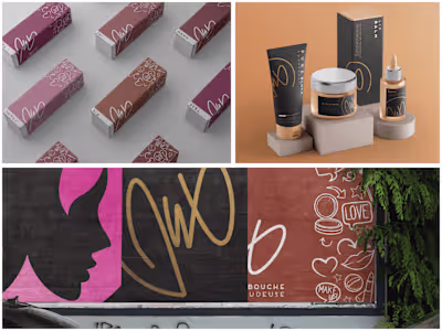 ❖ A distinct branding identity for a personal care company ❖
