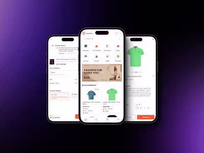 E-commerce UI App