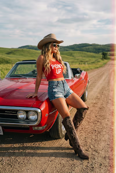 Jilted Leather Boots - AI