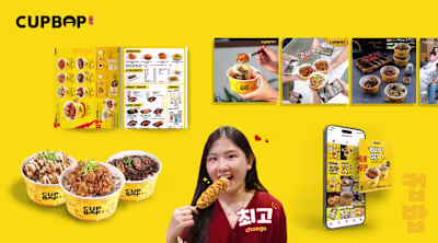Cupbop Visual Identity & Social Media Planning
