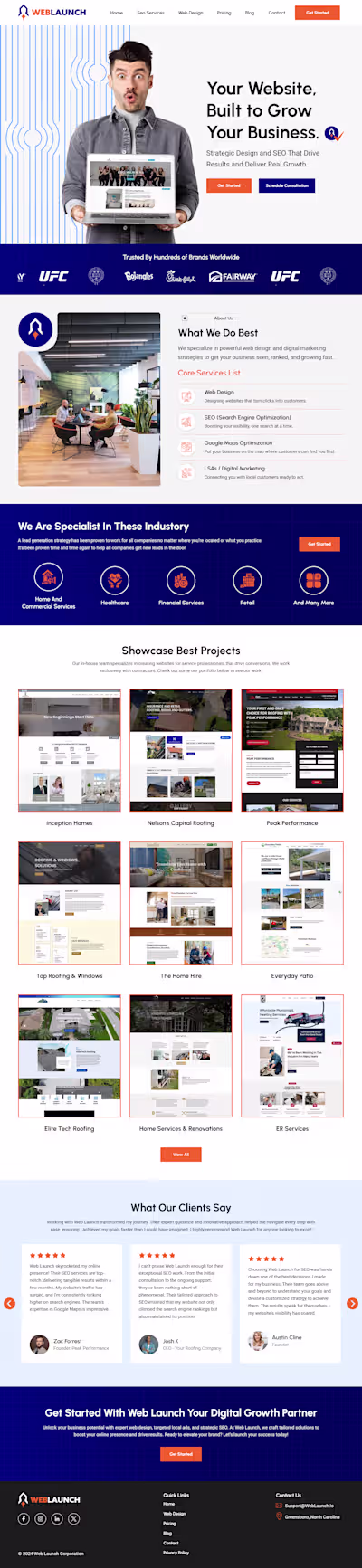 Web Launch
