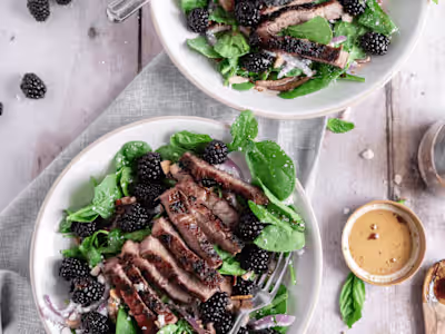 Food blog recipe photographs