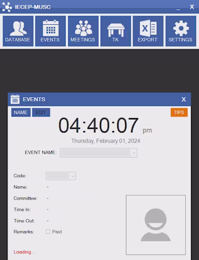 Attendance Time Sheet Tracker
