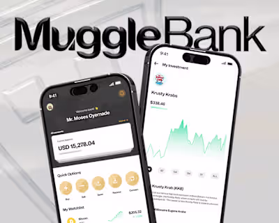 Muggle Bank Brand Identity - Fintech & Crypto