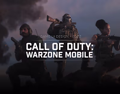Call of Duty: Warzone Mobile / UI Redesign