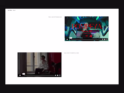 Website for film director Lilia Filina