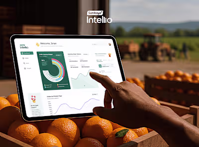 Intellio – Export Management Platform UI/UX