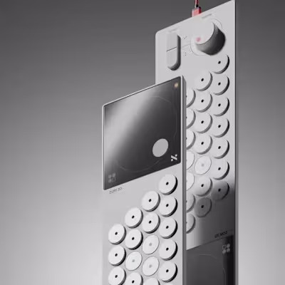 Personal project (3d Chord Machine AKT-0.1)