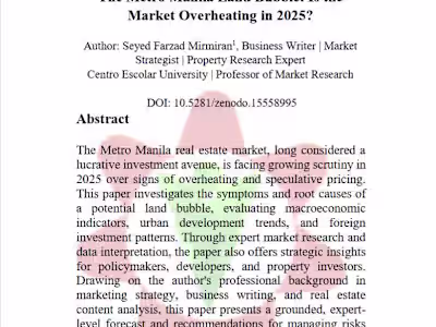 Metro Manila Real Estate Market Analysis 2025