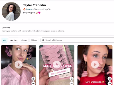 Taylor Yrabedra’s Amazon Page