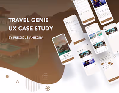 Travel Genie - UX Case Study