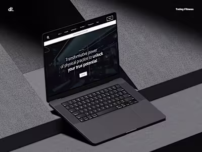 TODAY Fitness | Webflow to Framer