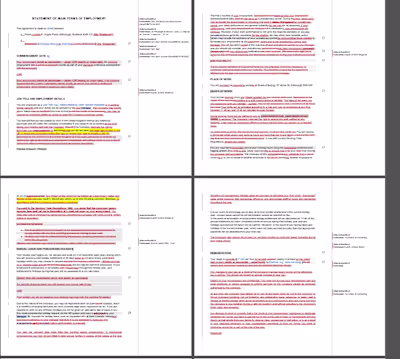 UK Contract Review for Start Up Company