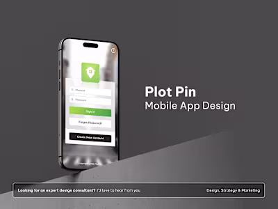 Real Estate Plot Discovery & Team Management App Design
