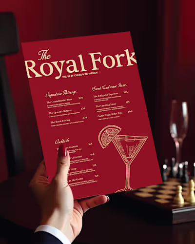(Brand Design) The Royal Fork