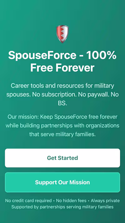SpouseForce - career platform helping military spouses find ...