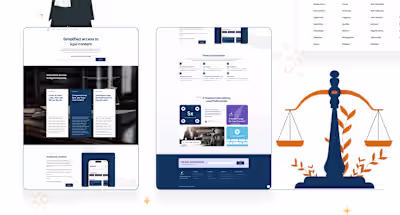 💻 Modern Web Design for Sheria Software, ⚖️ a Legal Technol...