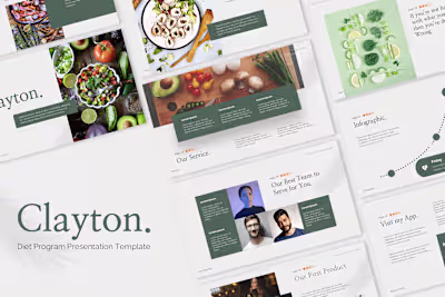 Clayton - Diet Program Presentation Template