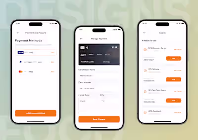 Mobile Payment & Offer Flow