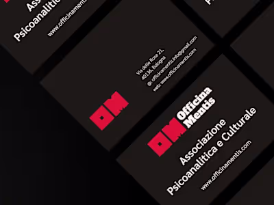 OfficinaMentis Rebranding/Art direction
