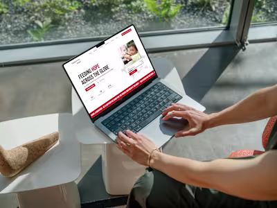 Supportive Hand – Nonprofit Donation Website Design