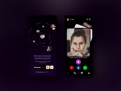 Tinder Inspired Design