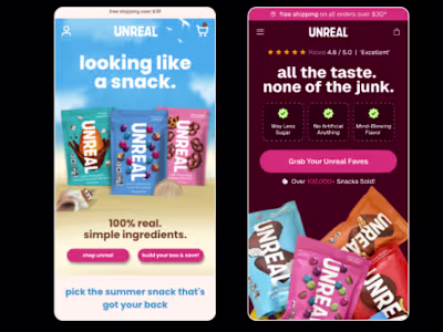 CRO-Focused Landing Page: Increased AOV by 25%