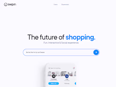 Swipin – Social Shopping App
