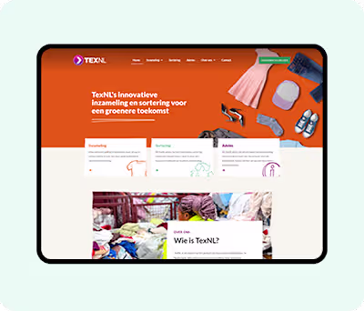 TexNL Website Design and Development