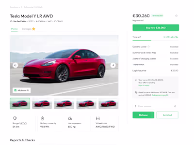 EV C2B Marketplace - Cardino