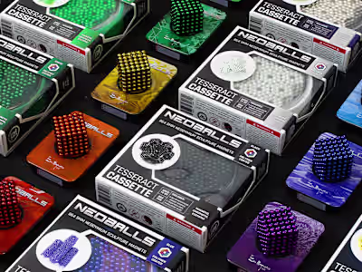 Packaging Design and Catalog Design - Neoballs