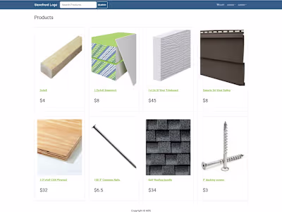 Full-Stack E-commerce Site